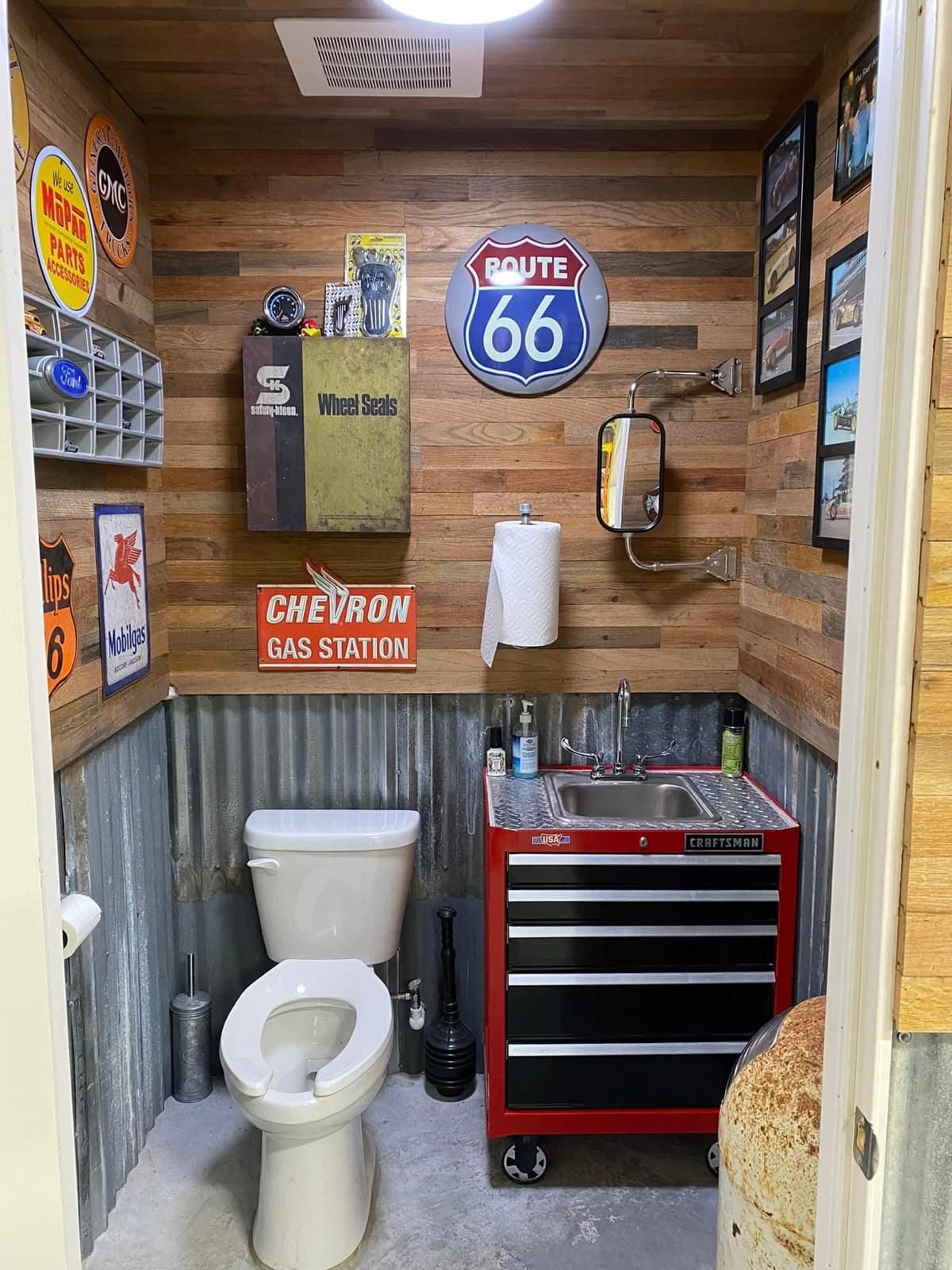 How to Add a Bathroom to Your Garage Workspace