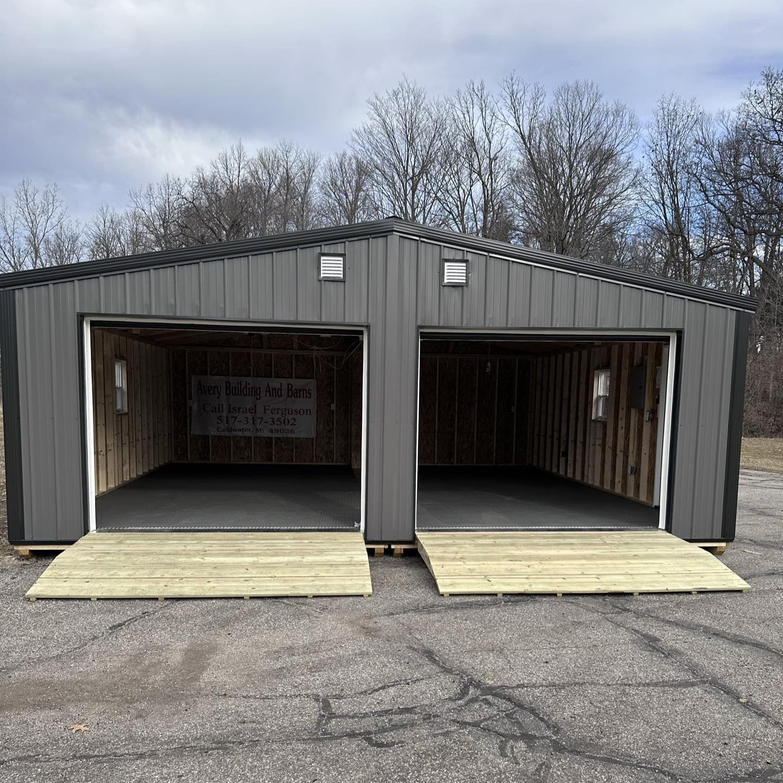 Double Wide Garage 24 x 24