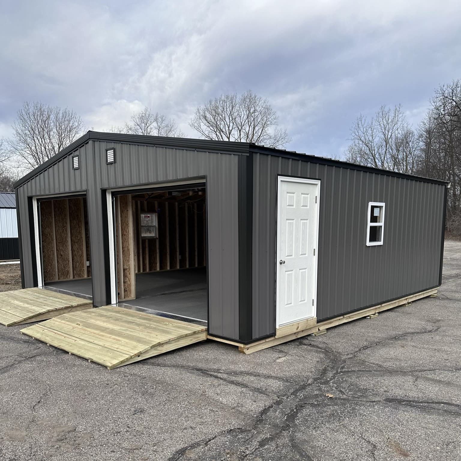 Double Wide Garage 24 x 24