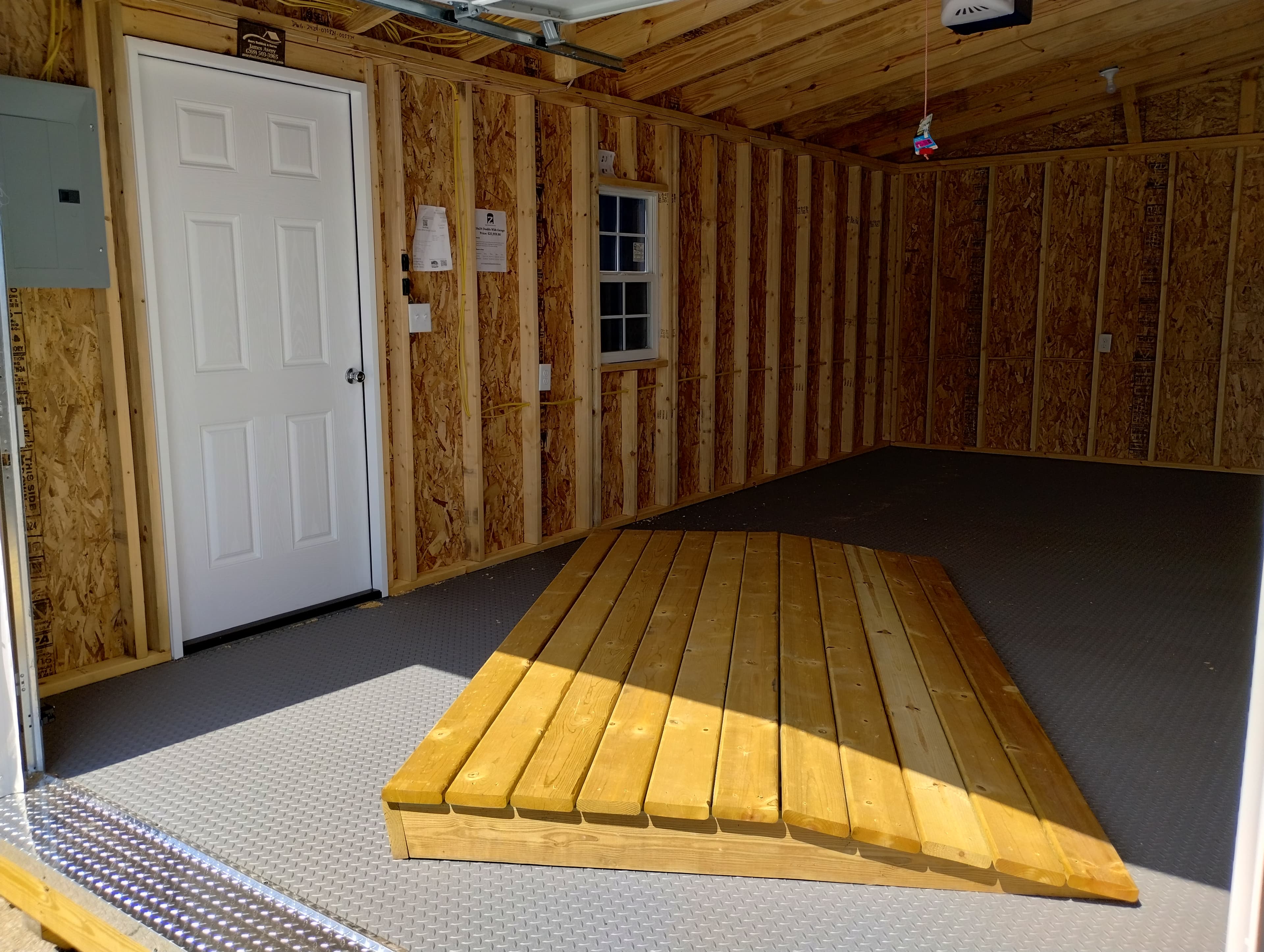 Double Wide Garage 24 x 24