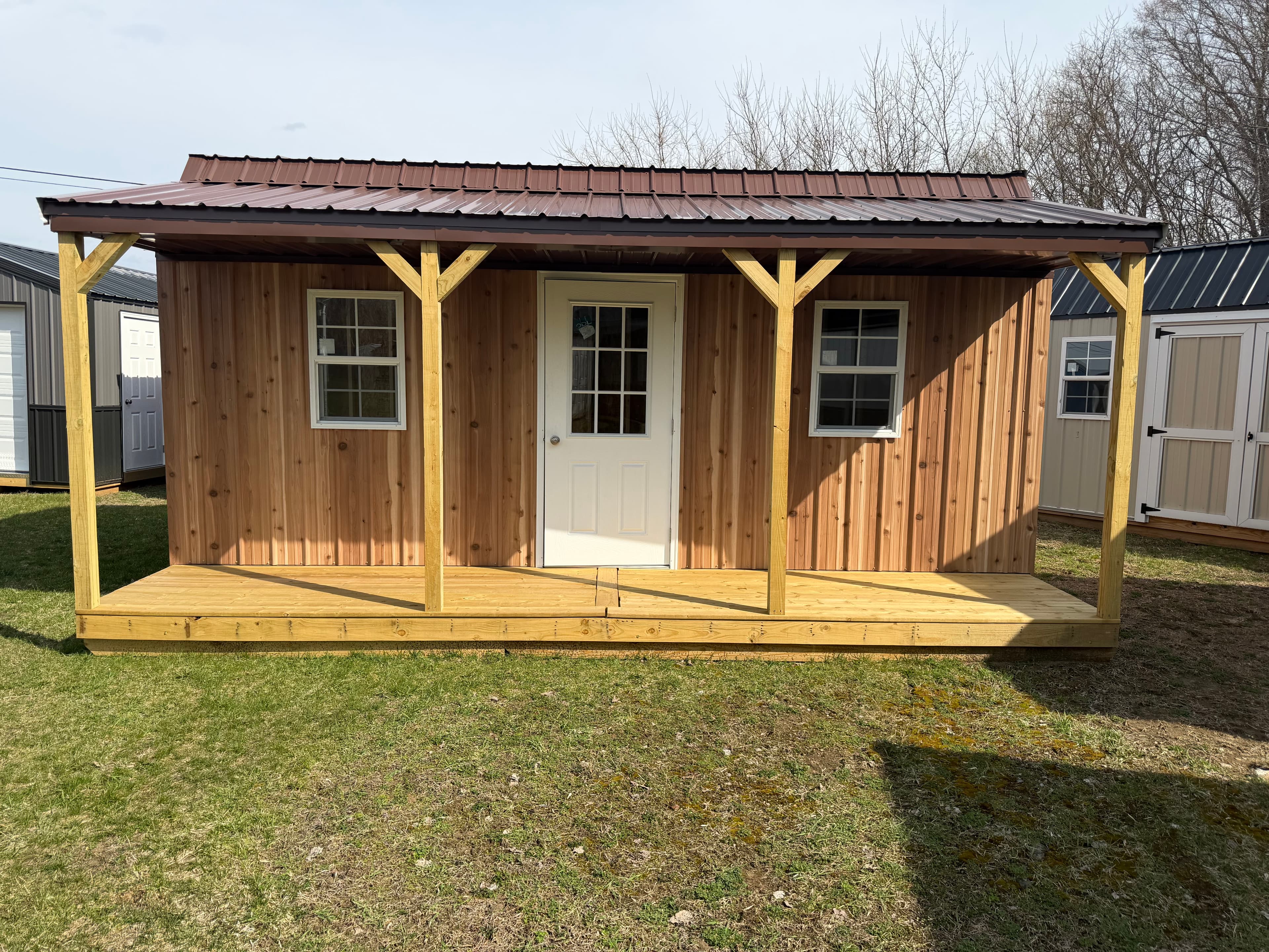 Side Lofted Cabin 10 x 20