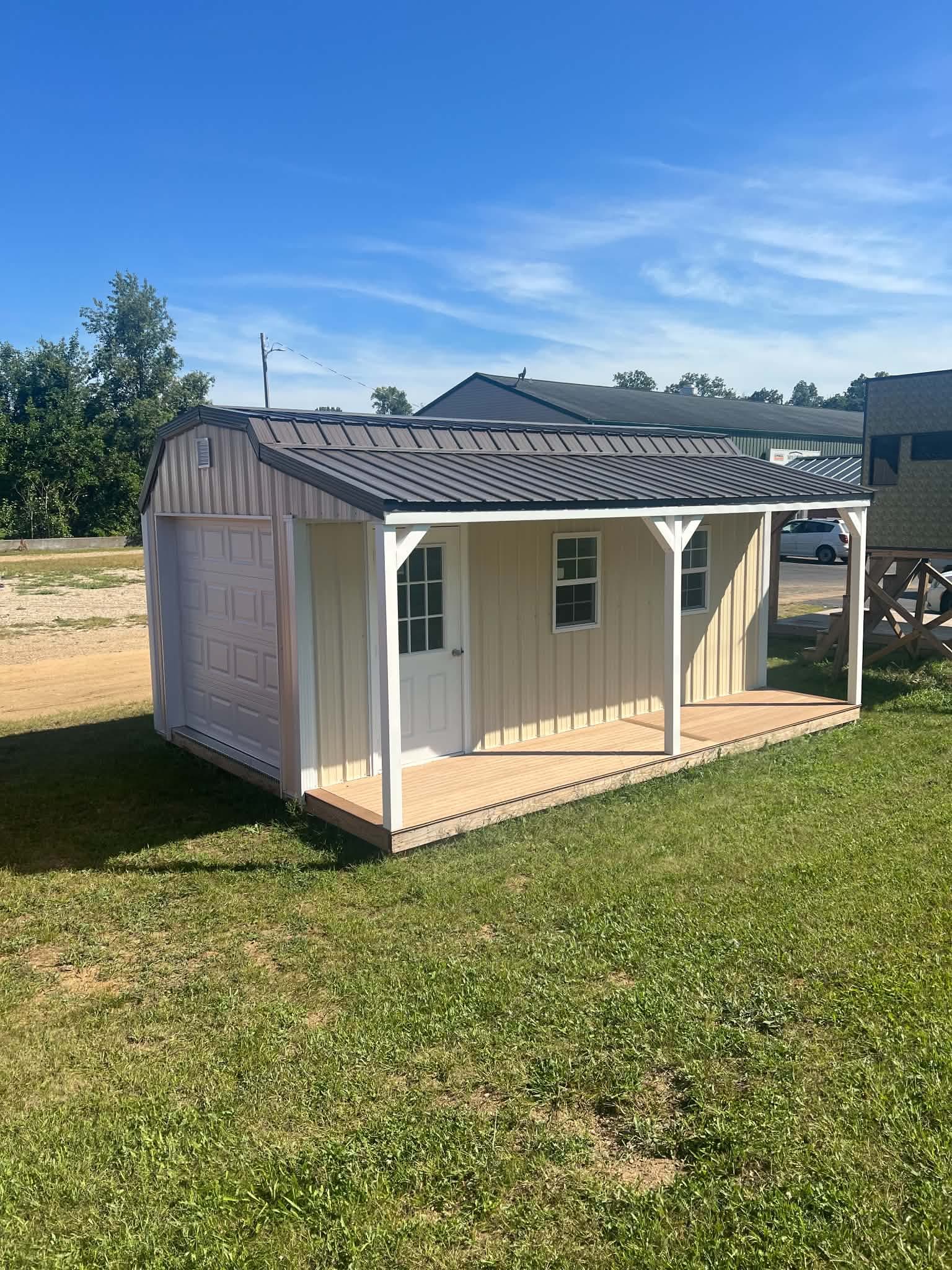 #5347 - Side Lofted Cabin 10 x 20