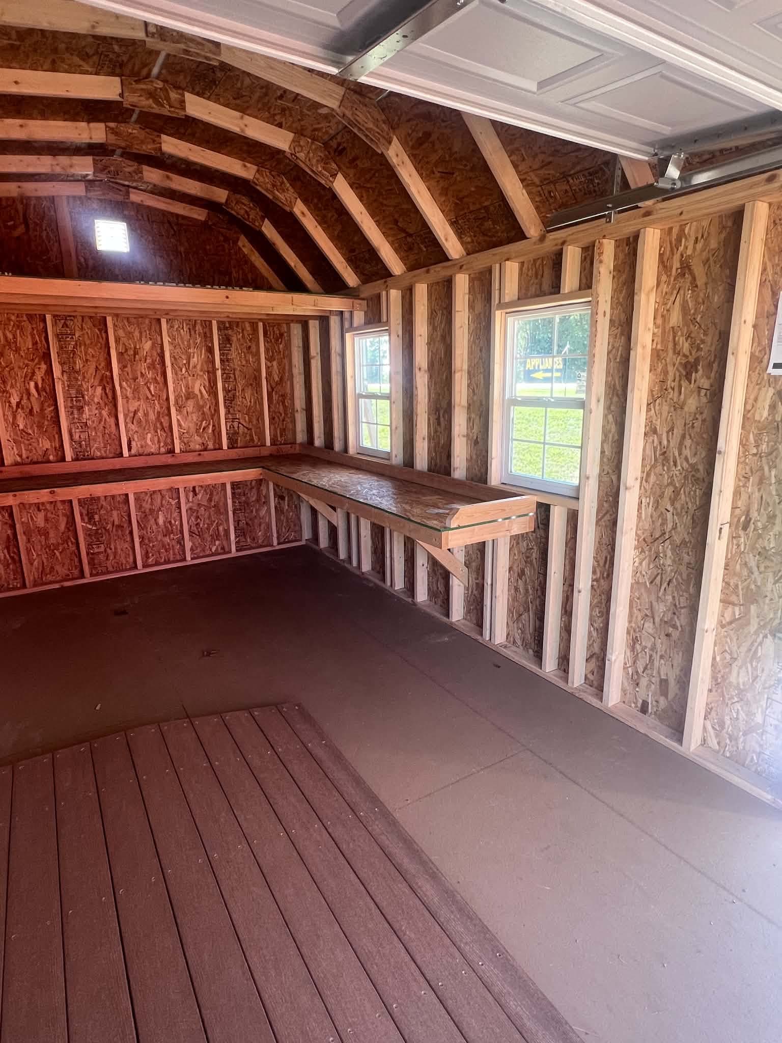 Side Lofted Cabin 10 x 20