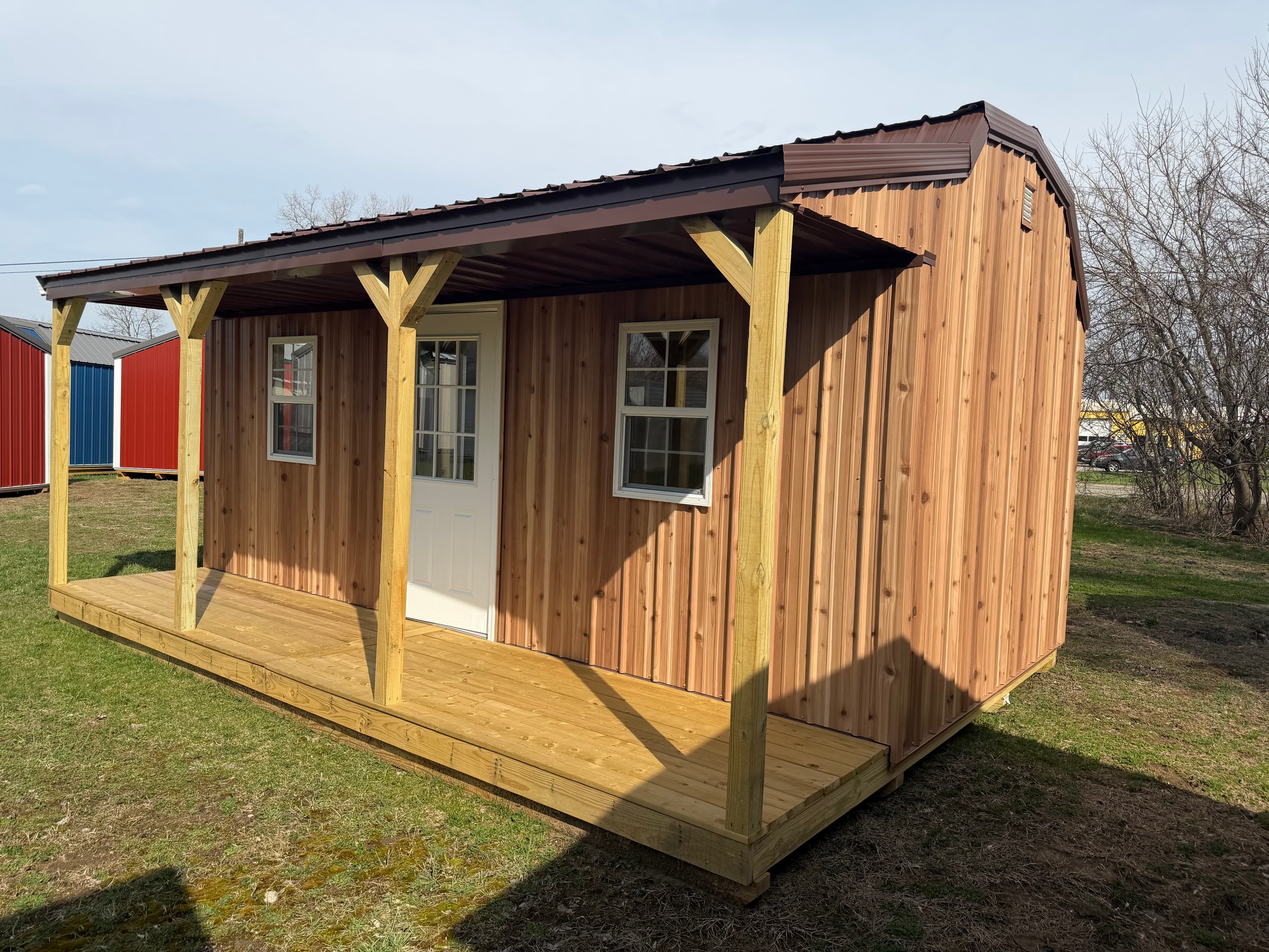 Side Lofted Cabin 10 x 20