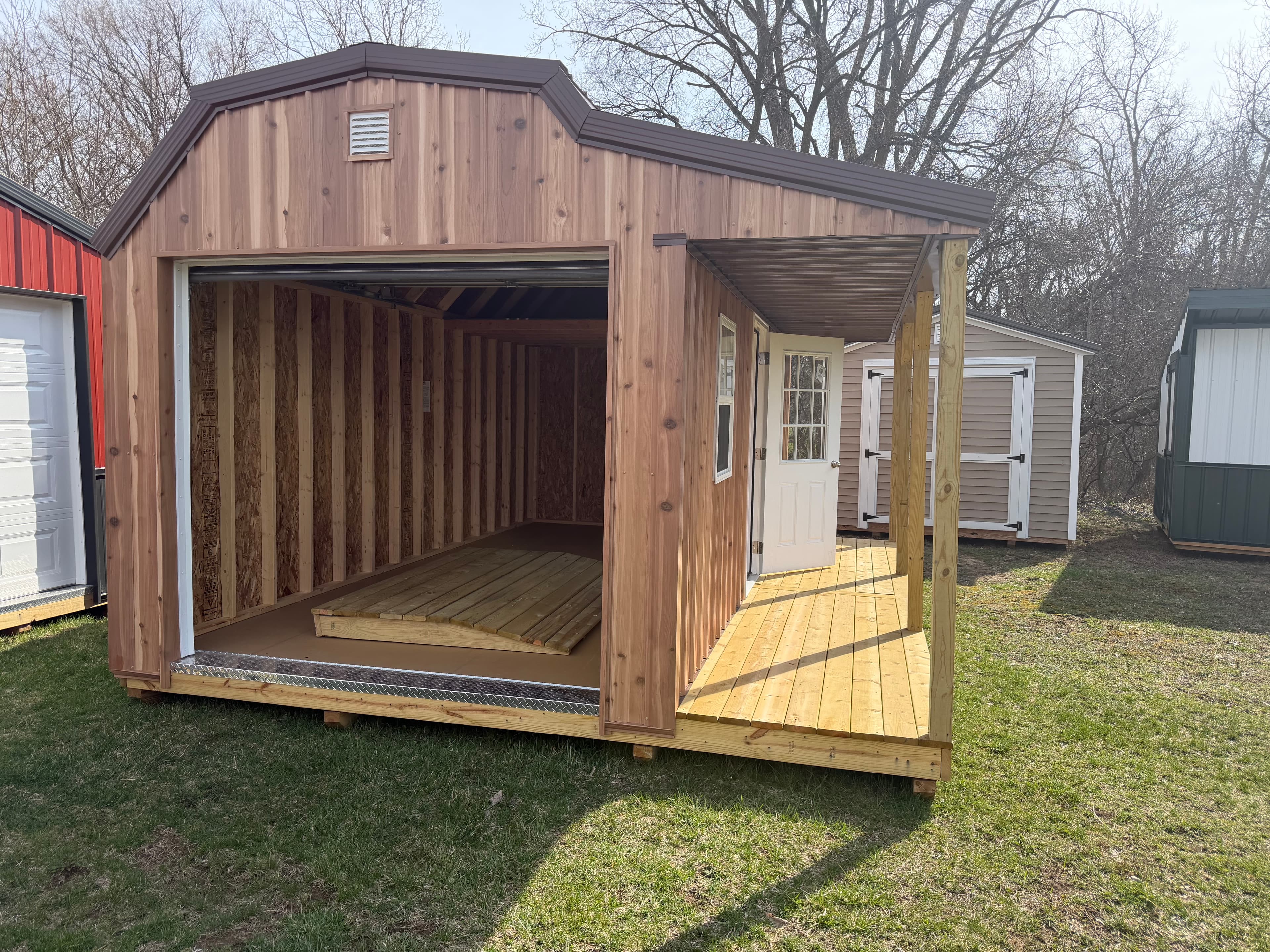 Side Lofted Cabin 10 x 20