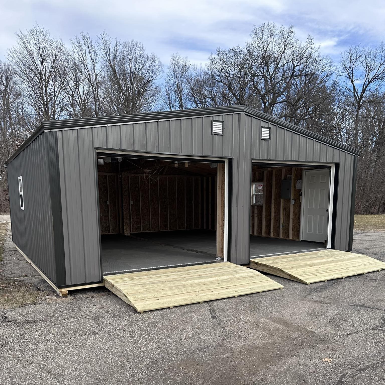 Double Wide Garage 24 x 24