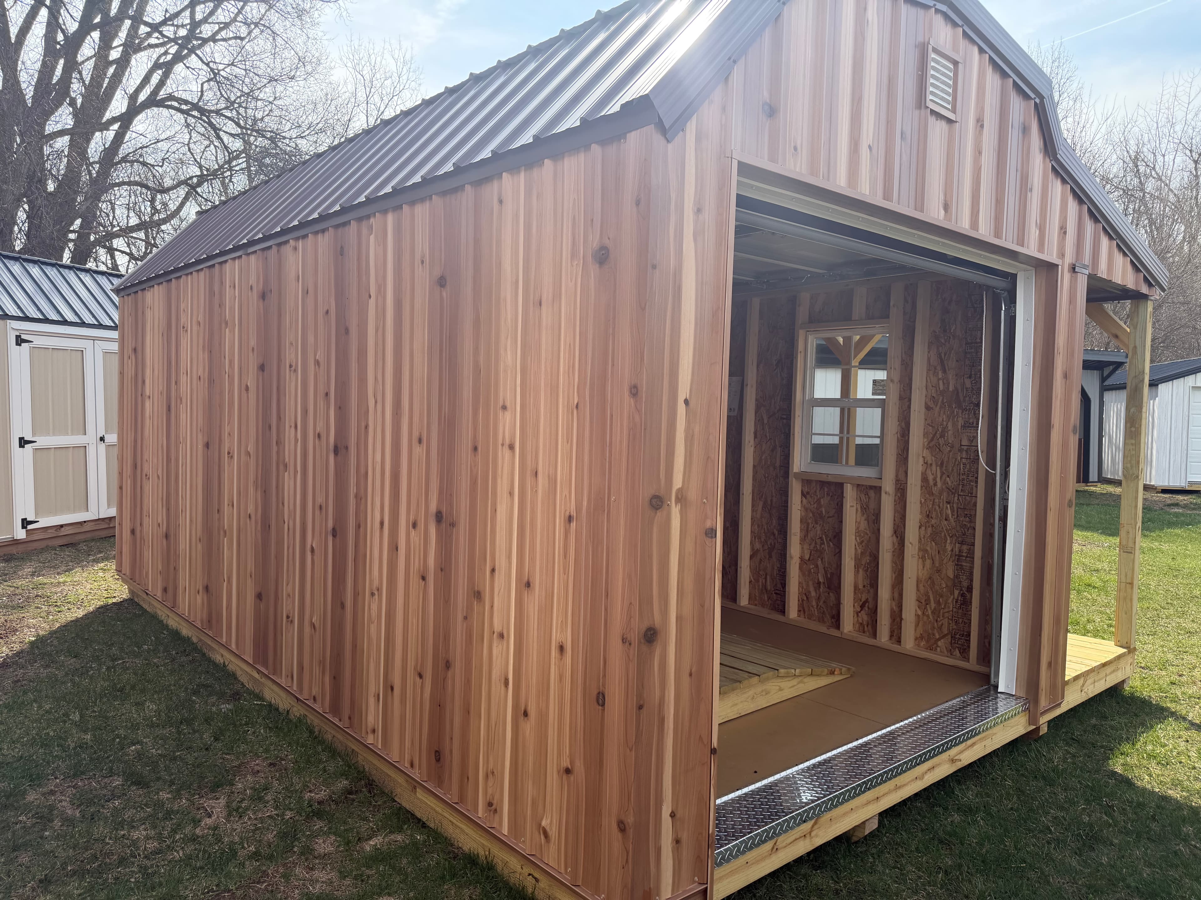 #5349 - Side Lofted Cabin 10 x 20