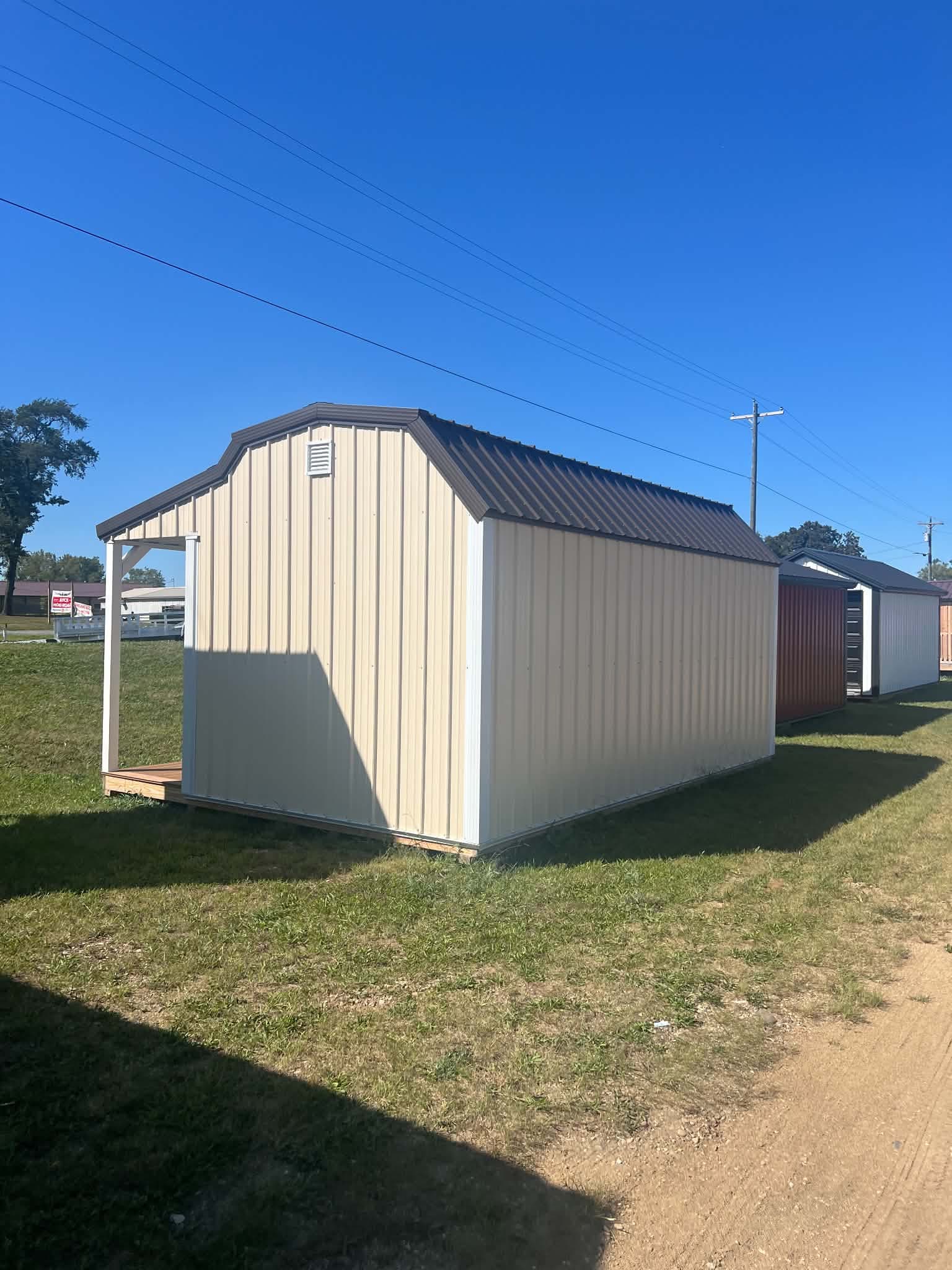 Side Lofted Cabin 10 x 20