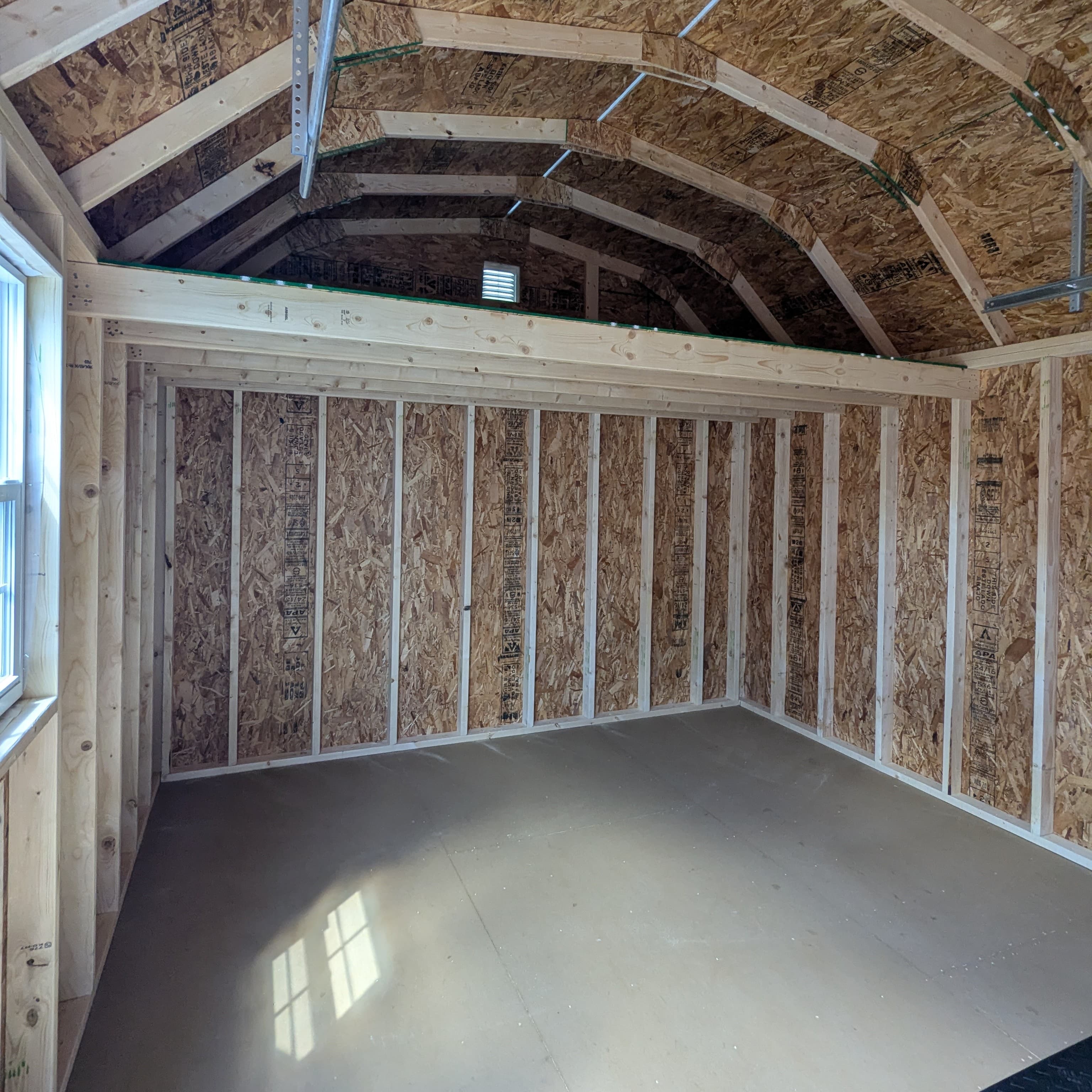 Lofted Garage 12 x 16