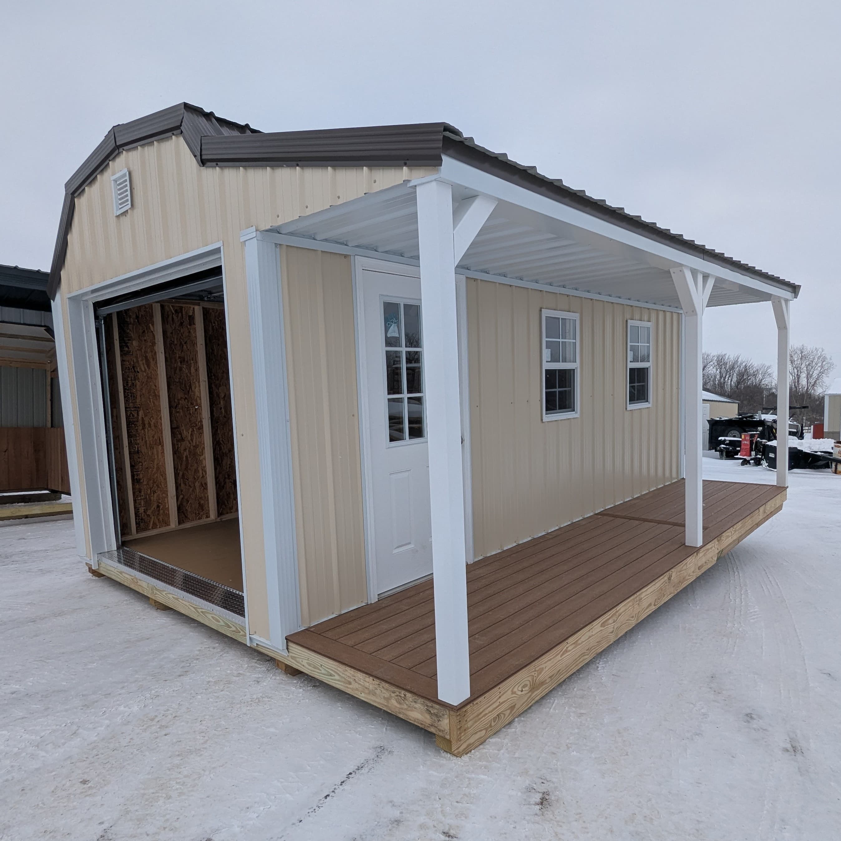 #5347 - Side Lofted Cabin 10 x 20