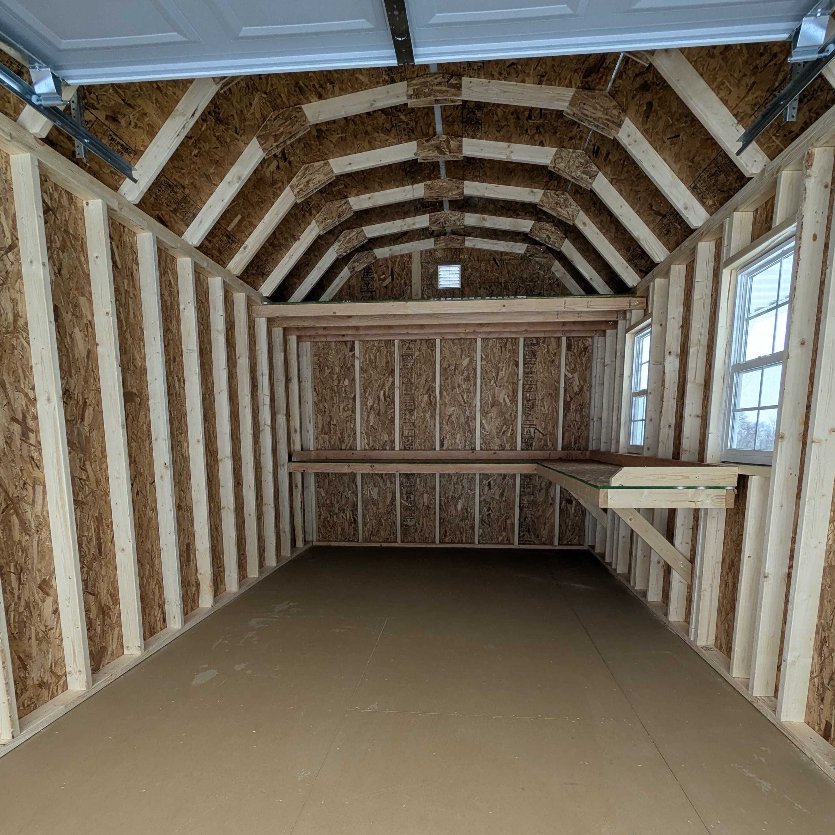 Side Lofted Cabin 10 x 20