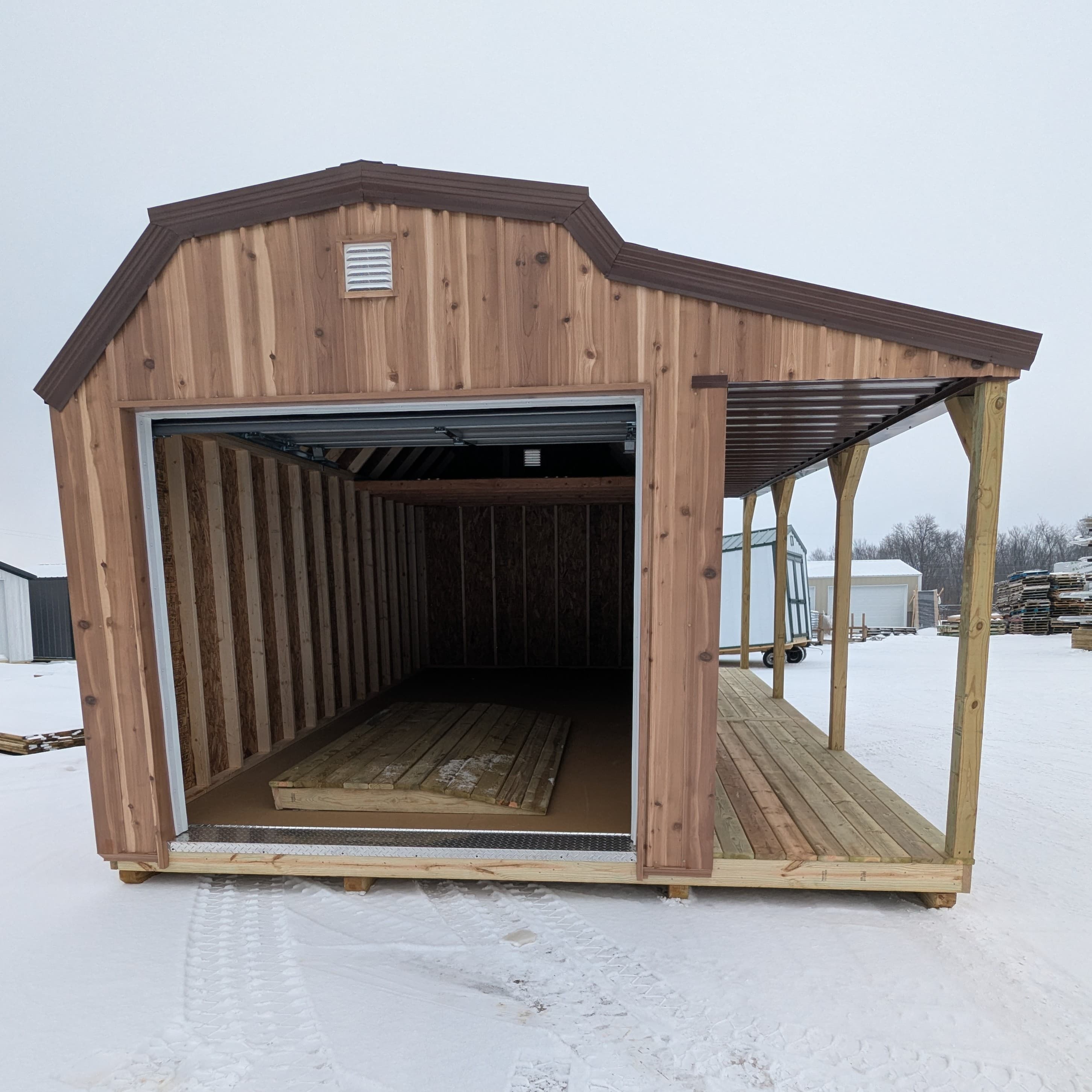 Side Lofted Cabin 10 x 20