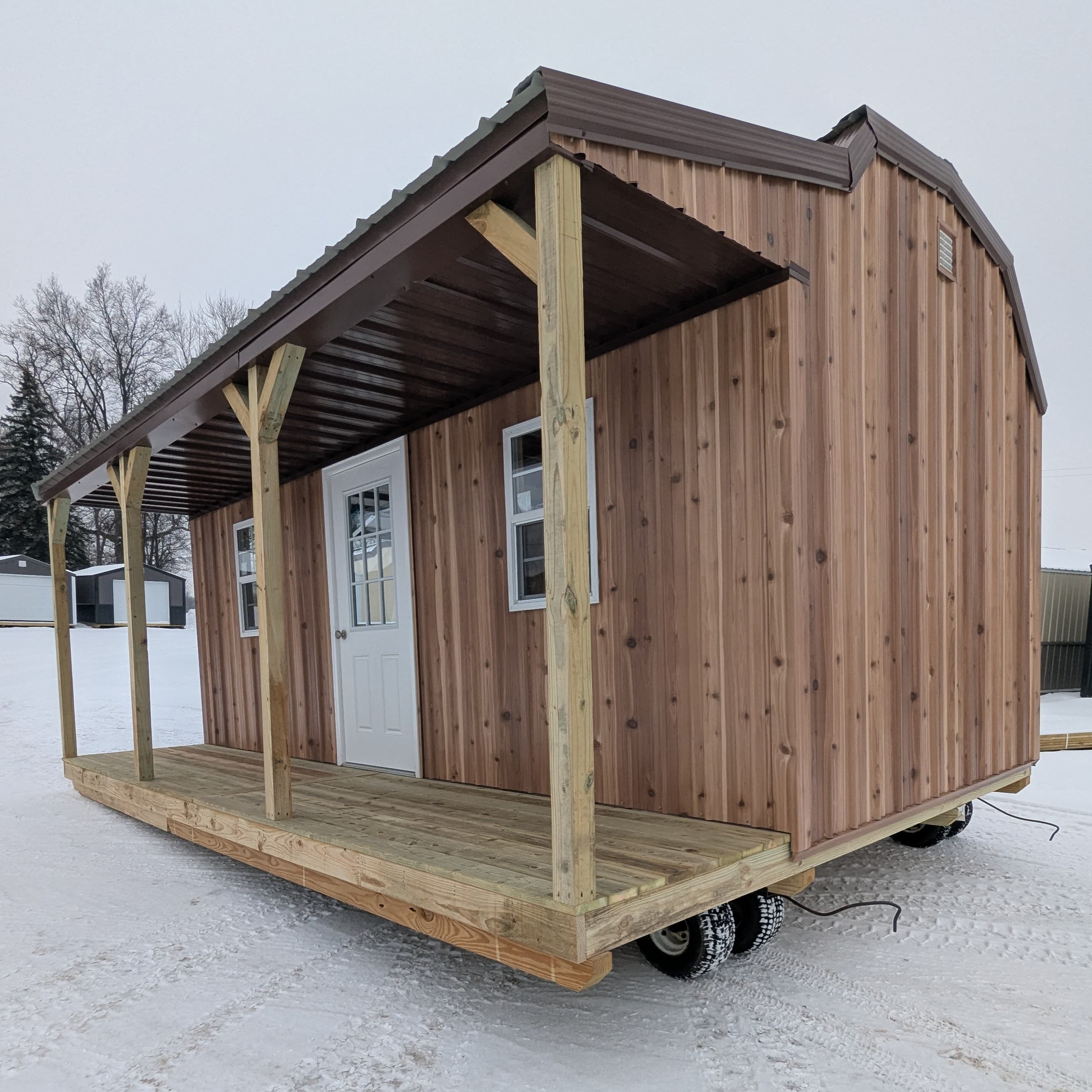 Side Lofted Cabin 10 x 20