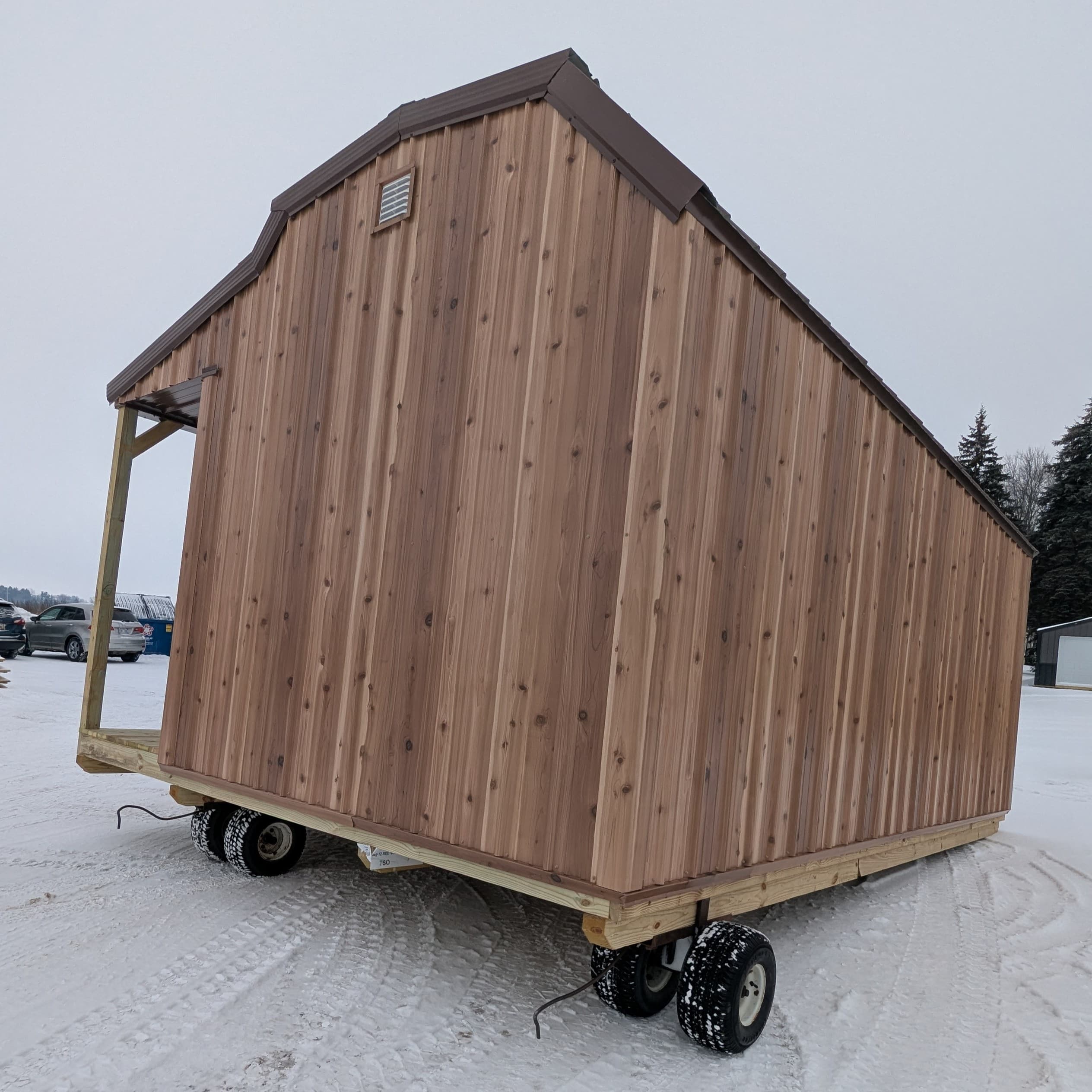 Side Lofted Cabin 10 x 20