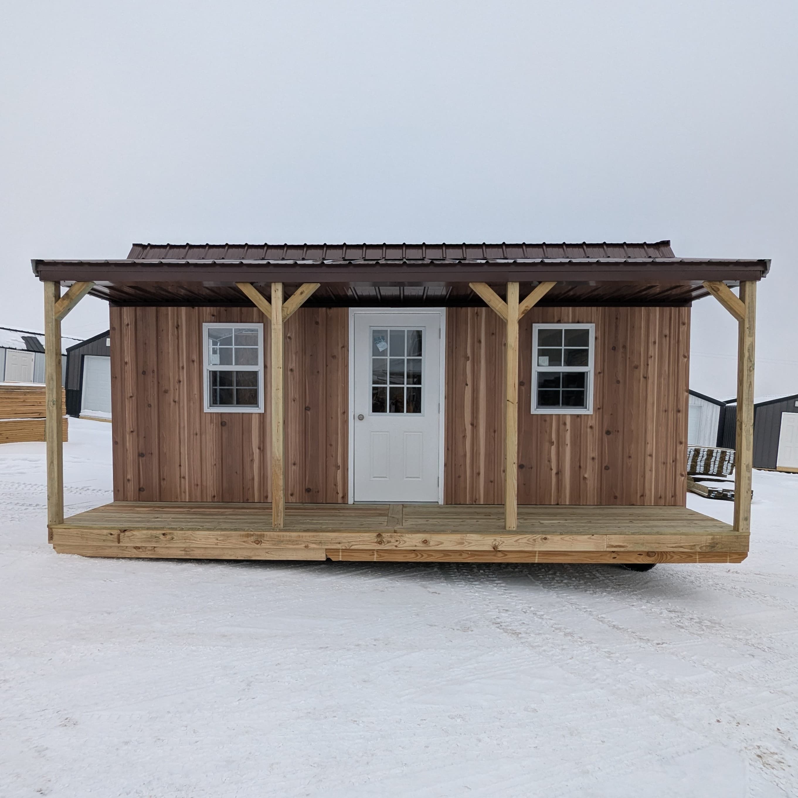 #5349 - Side Lofted Cabin 10 x 20